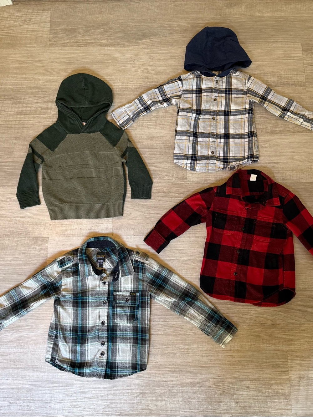 Boys 2T long sleeved shirts bundle-baby gap, cat & jack, volcom, carters-kids